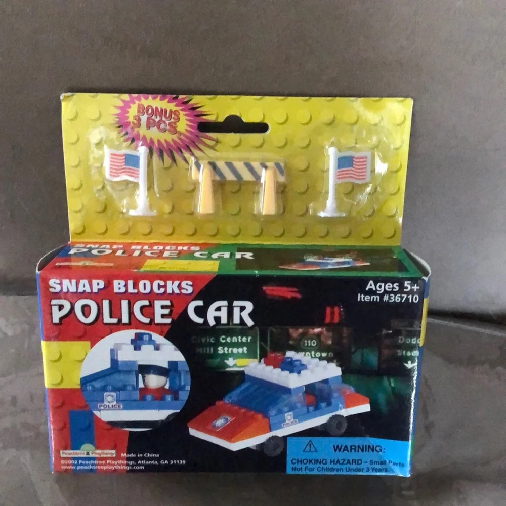 Snap Blocks Police Car